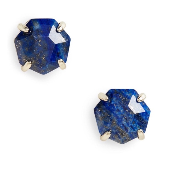 Kendra Scott Blue Oversized Stud Earrings NWT - Picture 13 of 15